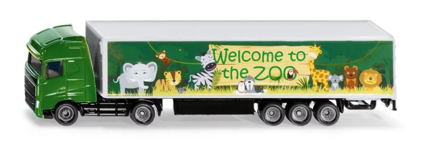 Speelgoedtruck met dierenprint