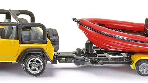 Jeep met boot