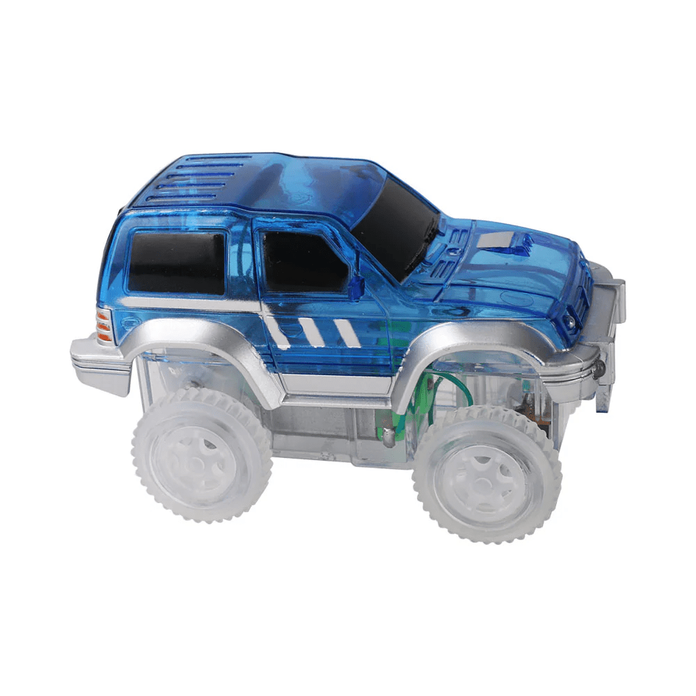 cleverclixx race auto blauw