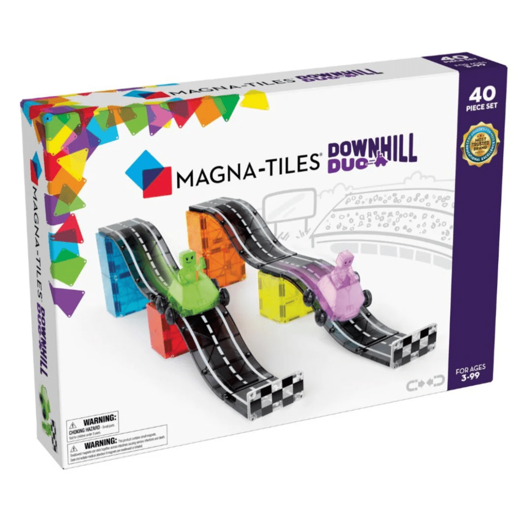 magna tiles downhill duo 40 piece set