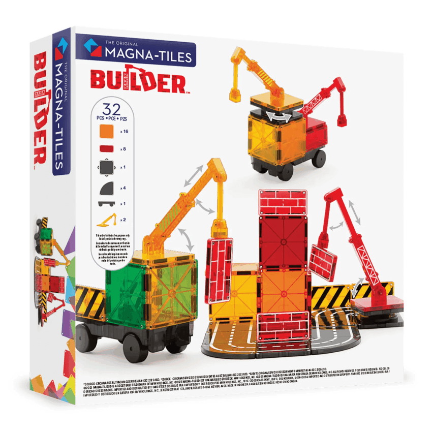 magna tiles builder 32 piece set