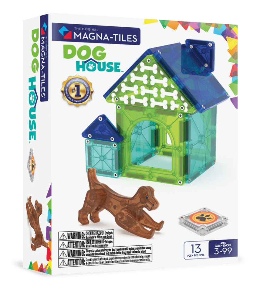 magna tiles dog house 13 piece