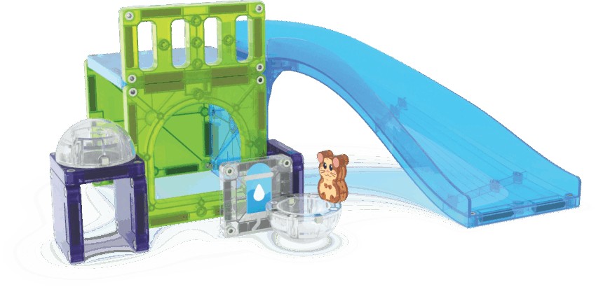 magna tiles hamster ball 13 piece