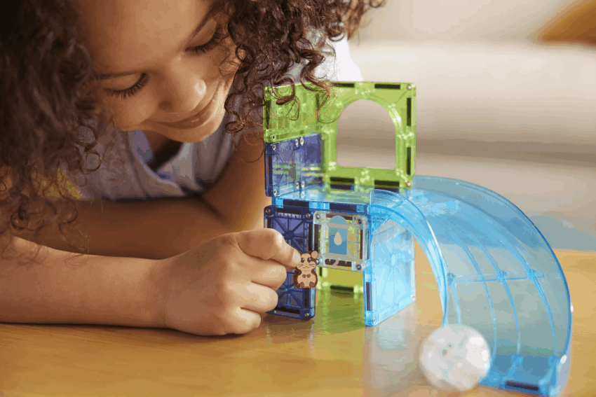 magna tiles hamster ball 13 piece
