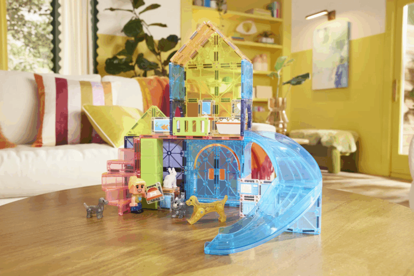 magna tiles pet playhouse 50 piece