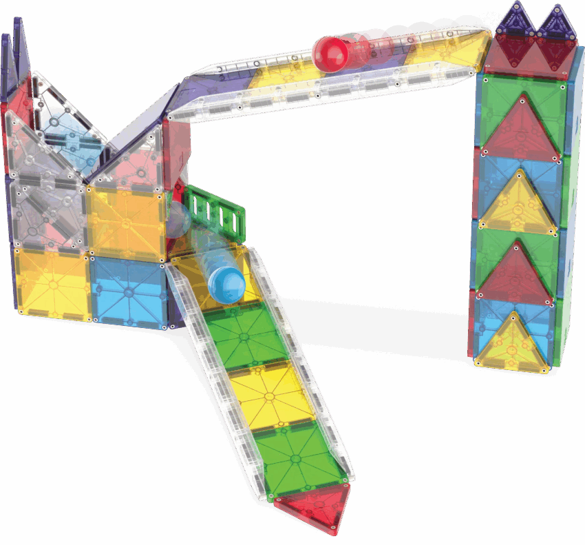 magna tiles rail racers deluxe 90 piece