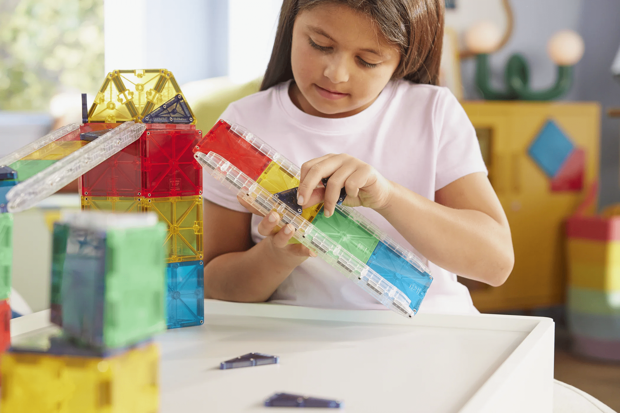 magna tiles rail racers deluxe 90 piece