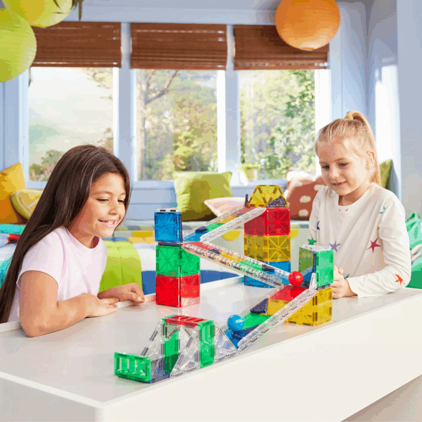 magna tiles rail racers deluxe 90 piece