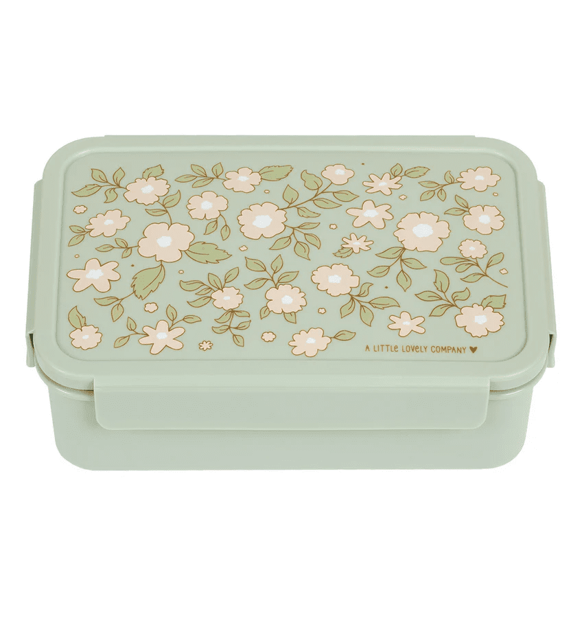 bento lunch box bloesems salie groen