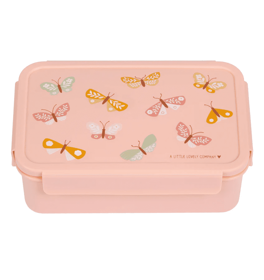 bento lunch box butterflies