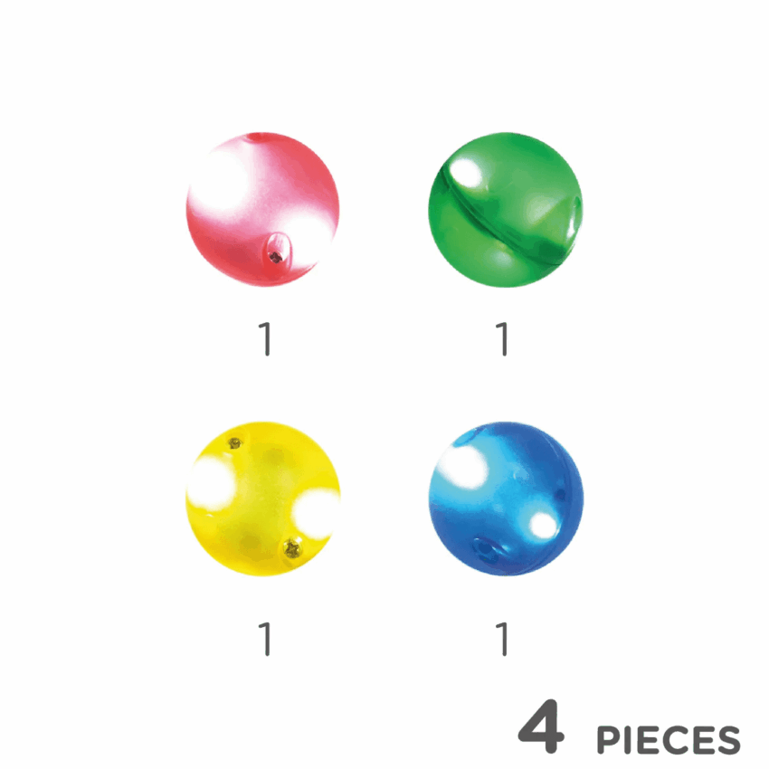 cleverclixx balls pack dazzling light 4 piece