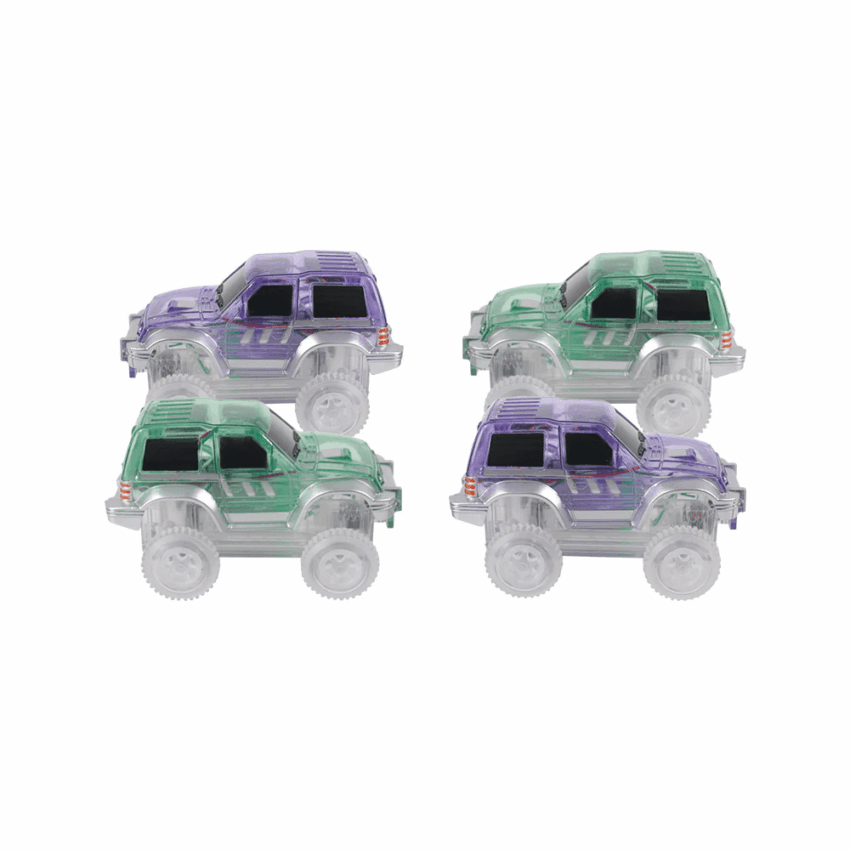 cleverclixx race auto pastel groen