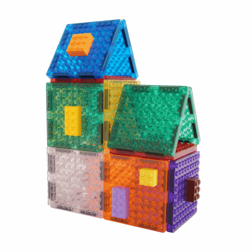 cleverclixx brick tiles pack intense 16 piece