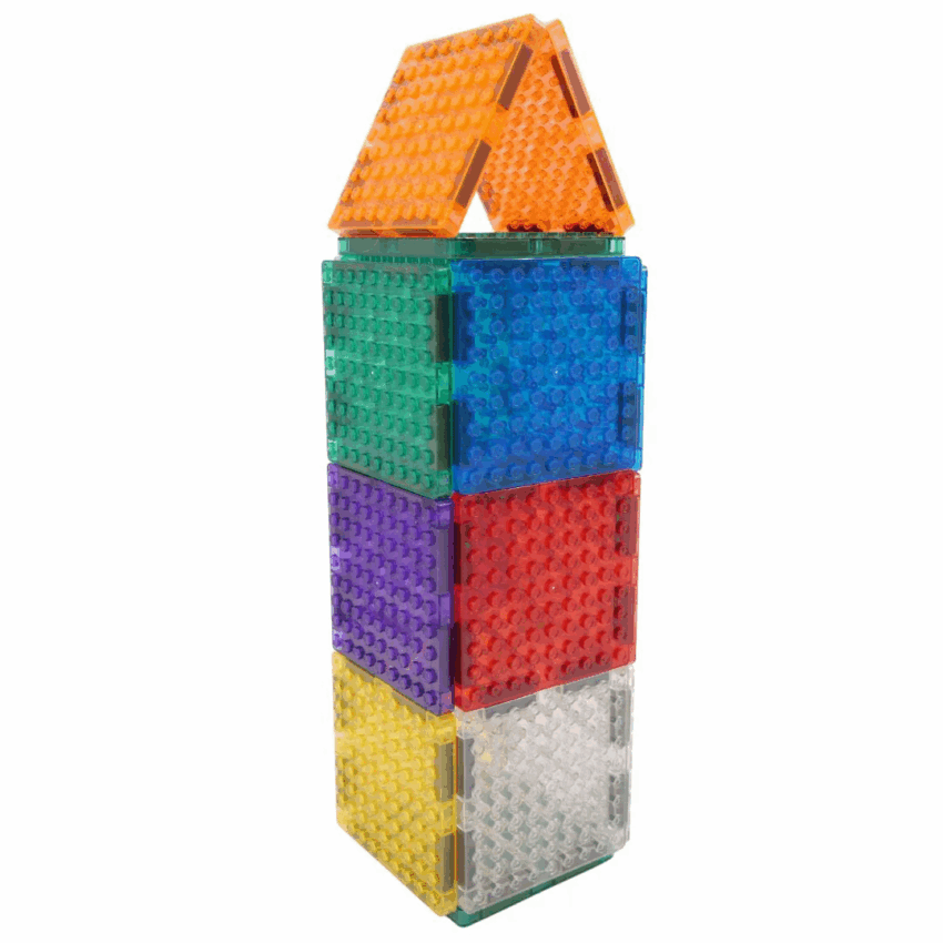 cleverclixx brick tiles pack intense 16 piece