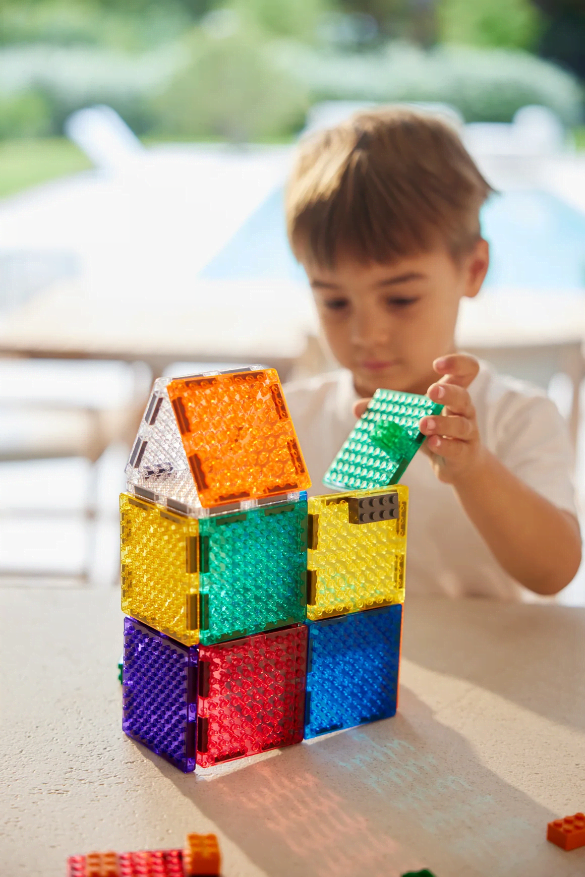 cleverclixx brick tiles pack intense 16 piece