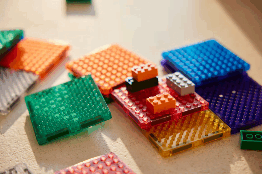 cleverclixx brick tiles pack intense 16 piece