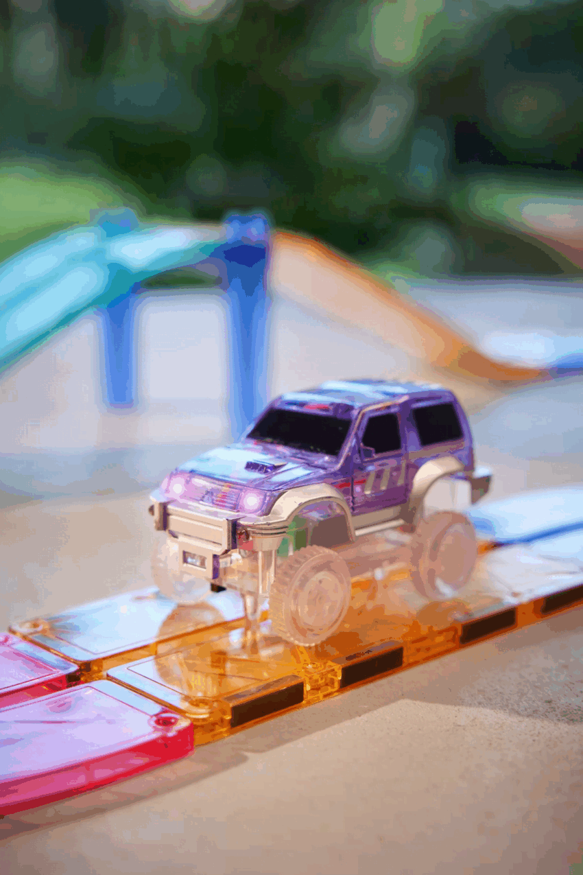 cleverclixx race auto pastel purple