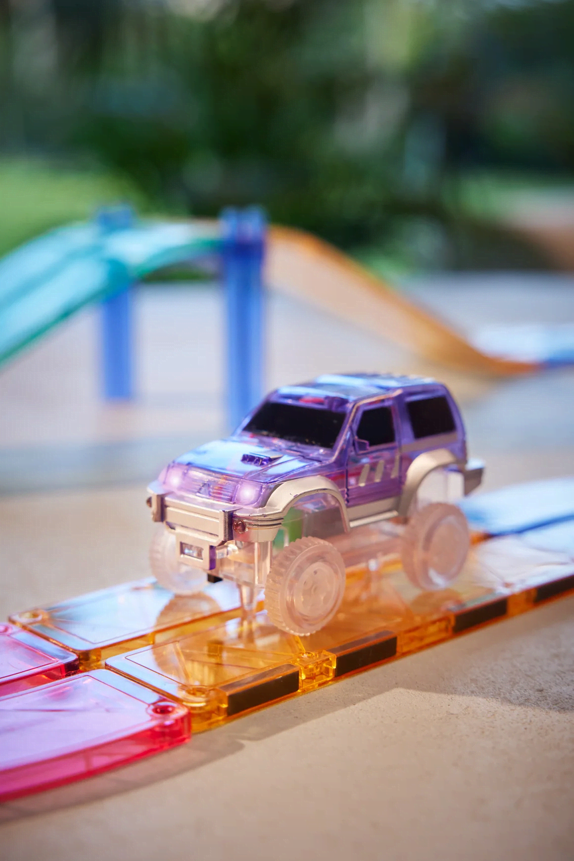 cleverclixx race auto pastel purple