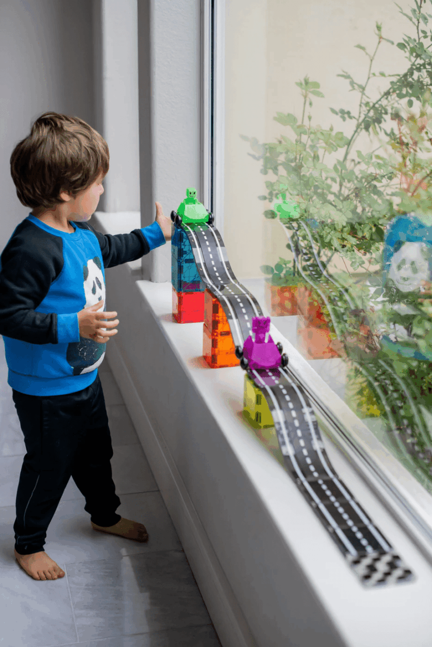 magna tiles downhill duo 40 piece set