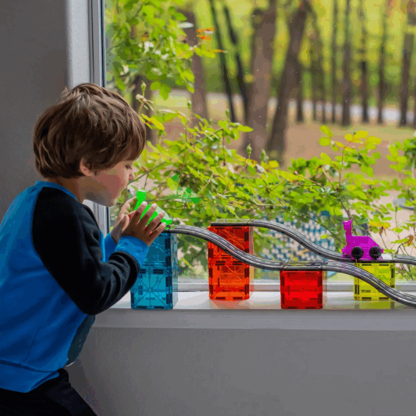 magna tiles downhill duo 40 piece set