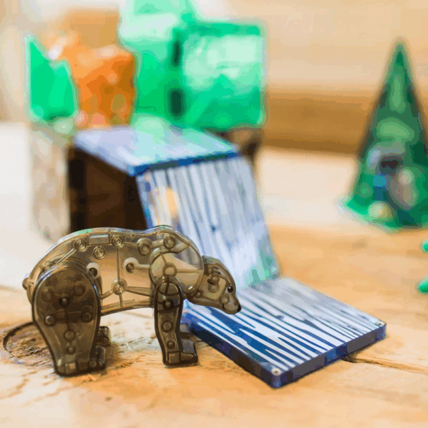 magna tiles forest animals 25 piece