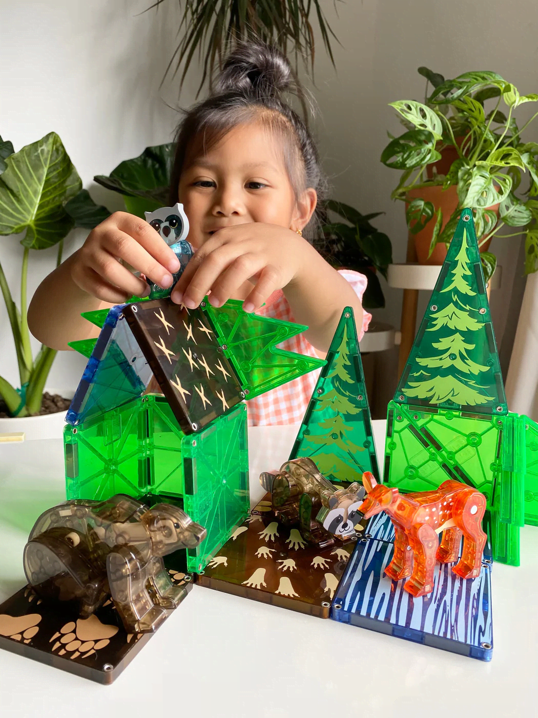 magna tiles forest animals 25 piece