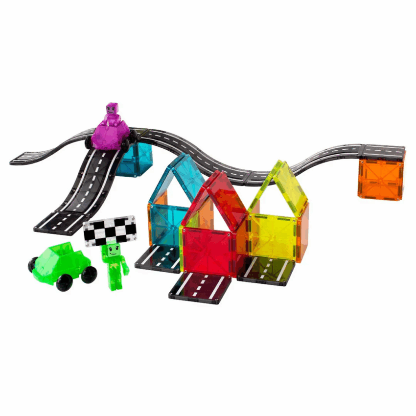 magna tiles downhill duo 40 piece set