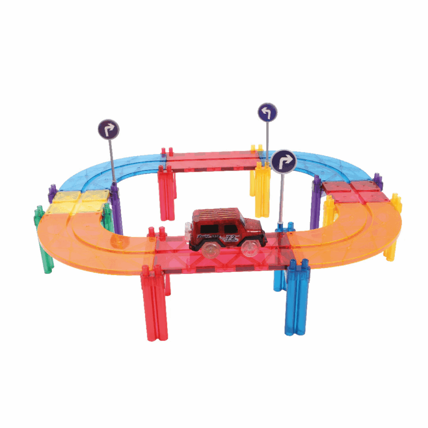 cleverclixx race track intense 65 piece