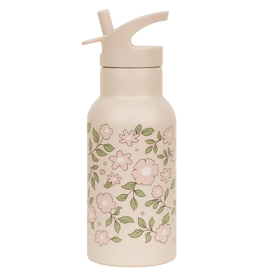 rvs drinkfles bloesems roze 350ml