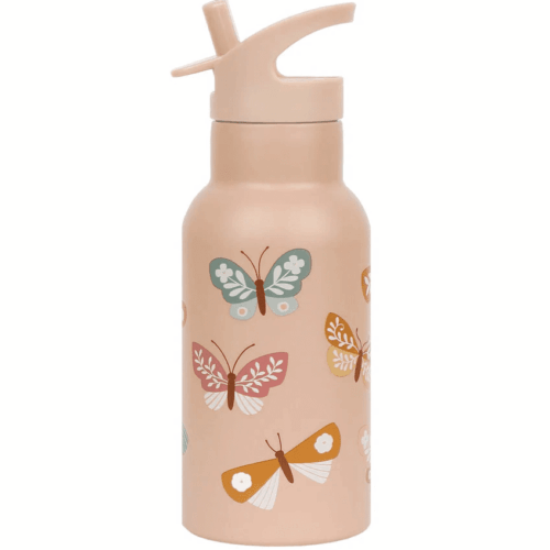 rvs drinkfles vlinders 350ml