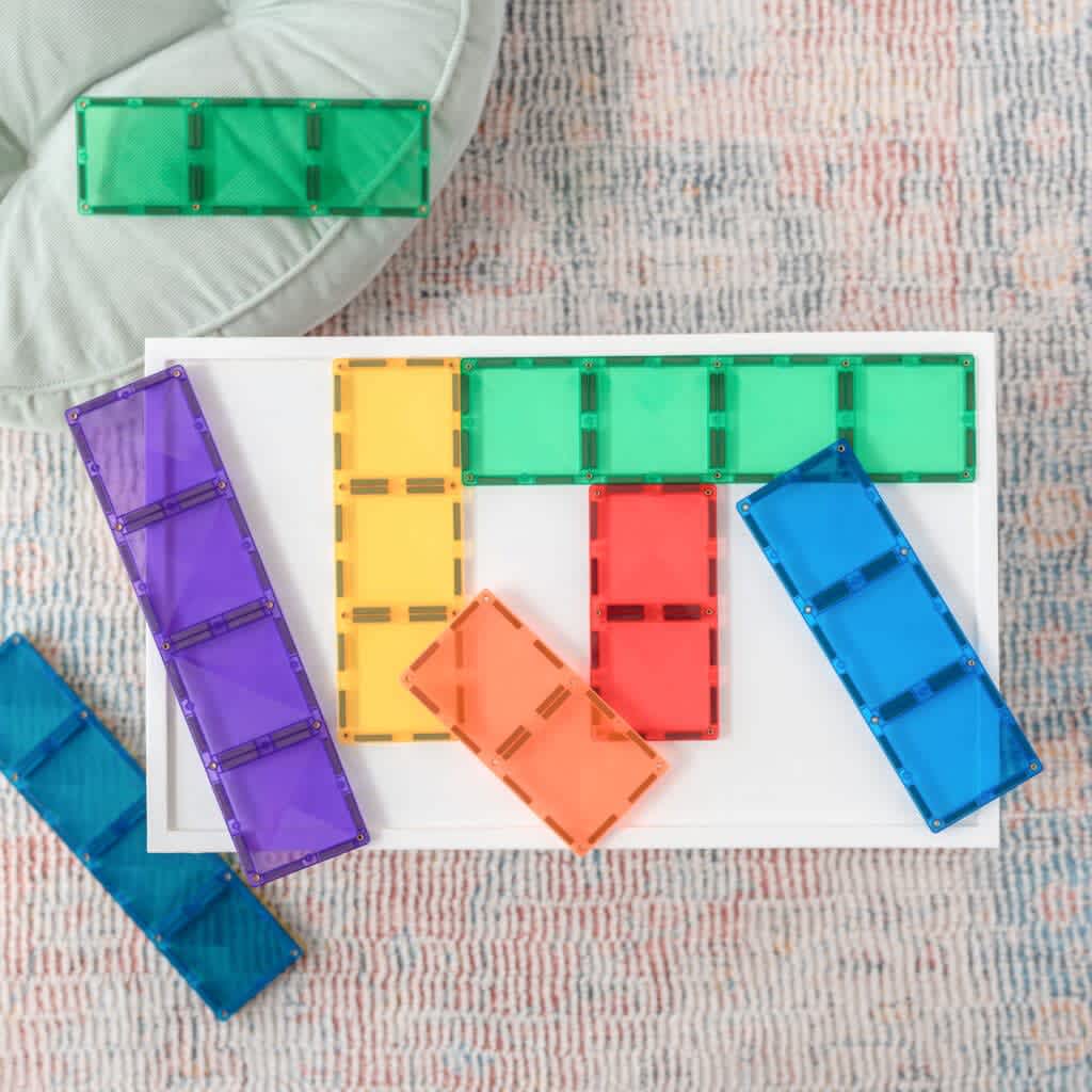rainbow rectangle pack 18 pc