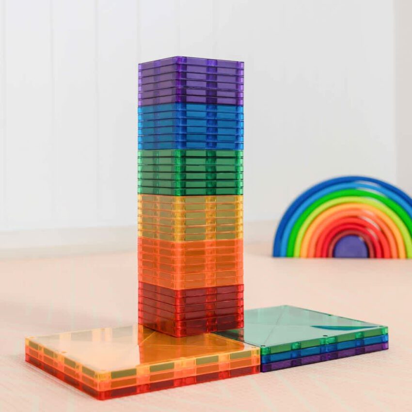 rainbow square pack 42 pc