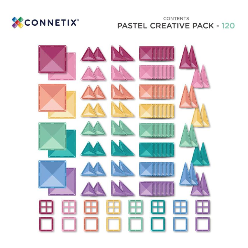 pastel creative pack 120 pc