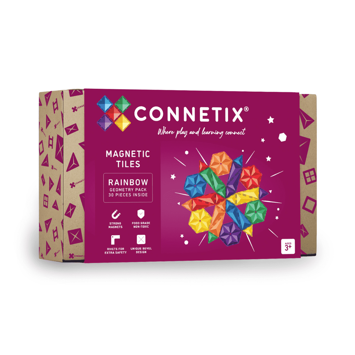 rainbow geometry pack 30 pc