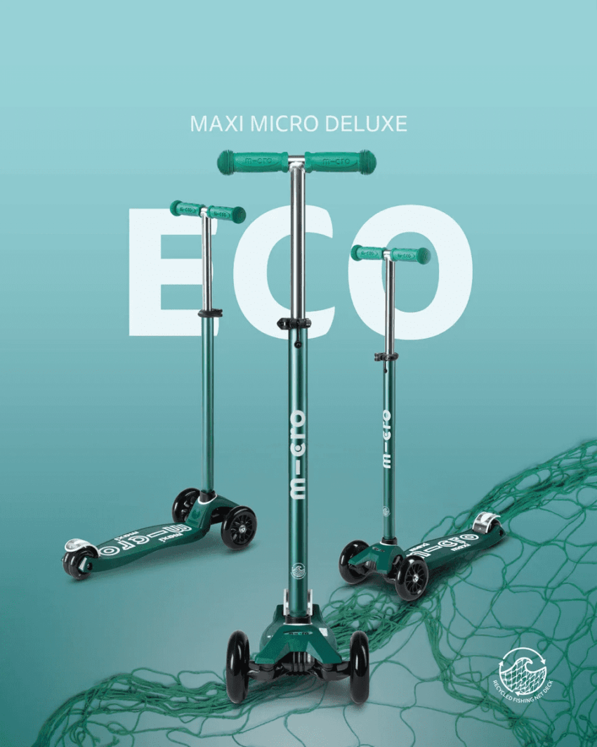 micro maxi step deluxe eco led mint