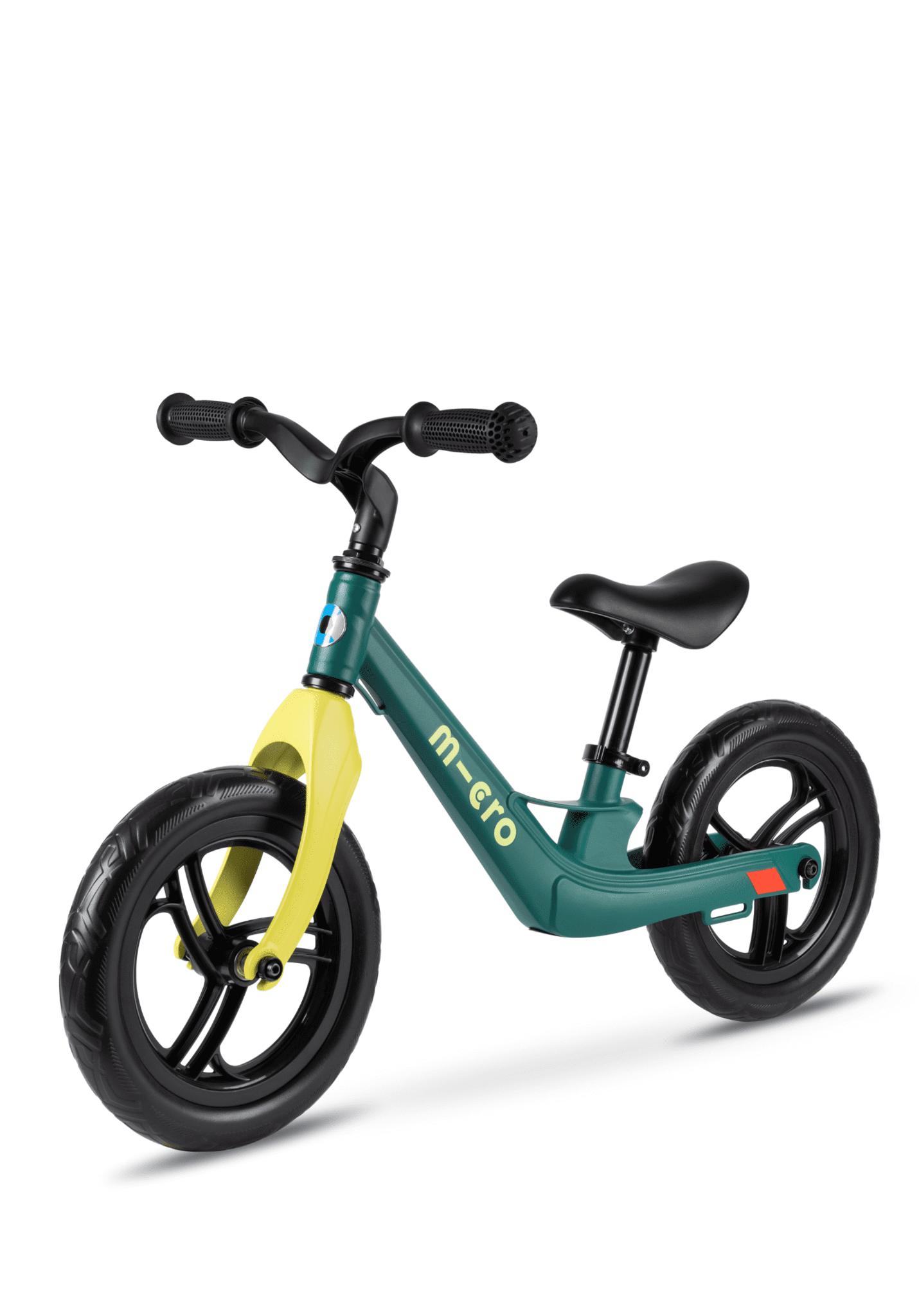 micro balance bike lite loopfiets peacock groen