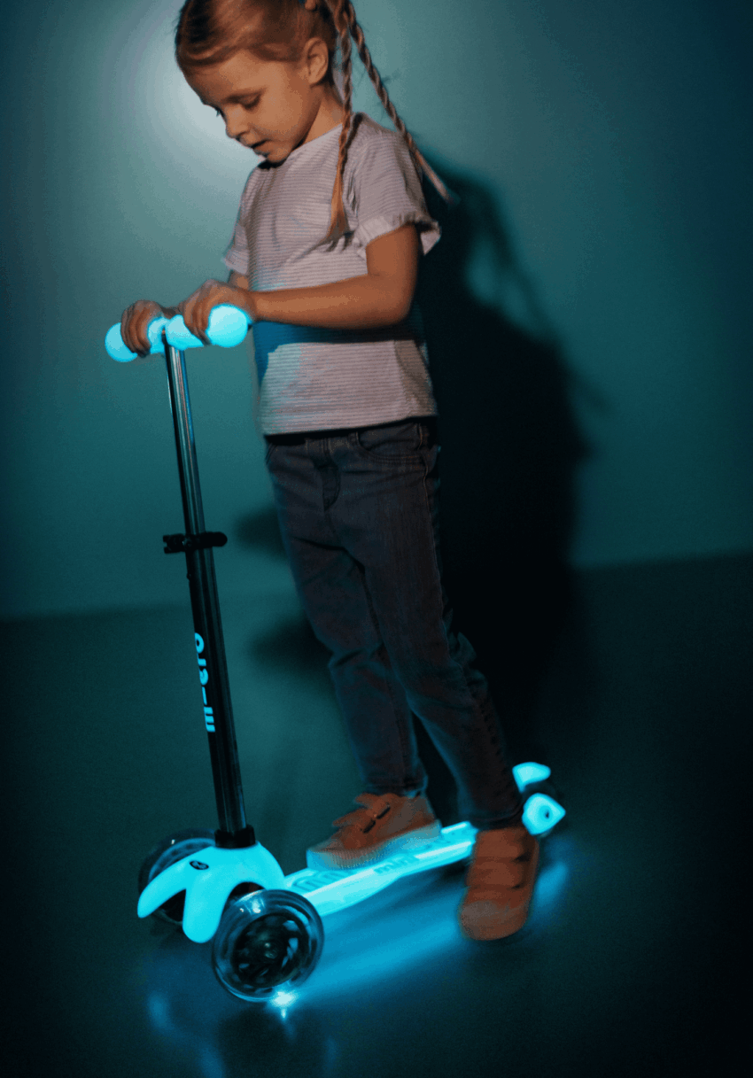 micro mini deluxe glow led plus glacier aqua