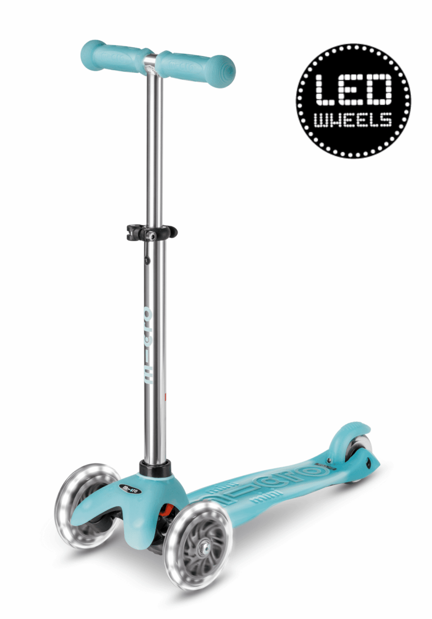 micro mini deluxe glow led plus glacier aqua
