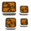 lunch & snack box set beren
