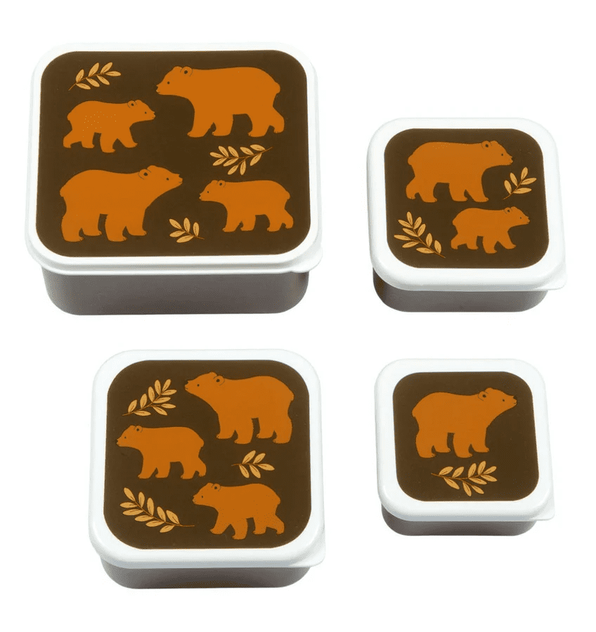 lunch & snack box set beren