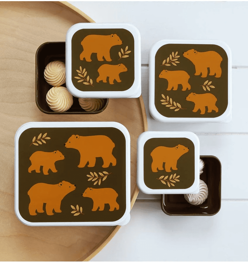 lunch & snack box set beren