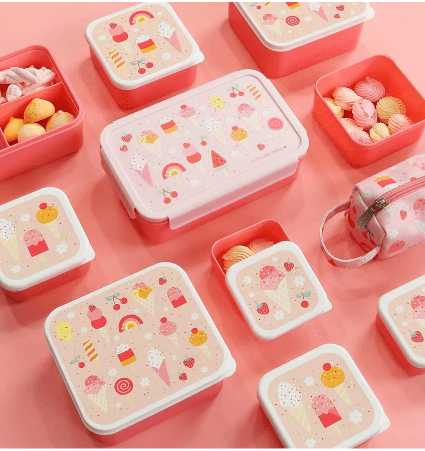 lunch & snack box set ijsjes