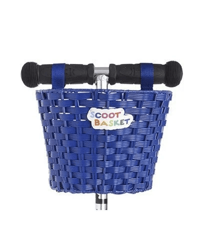 micro step mandje blauw