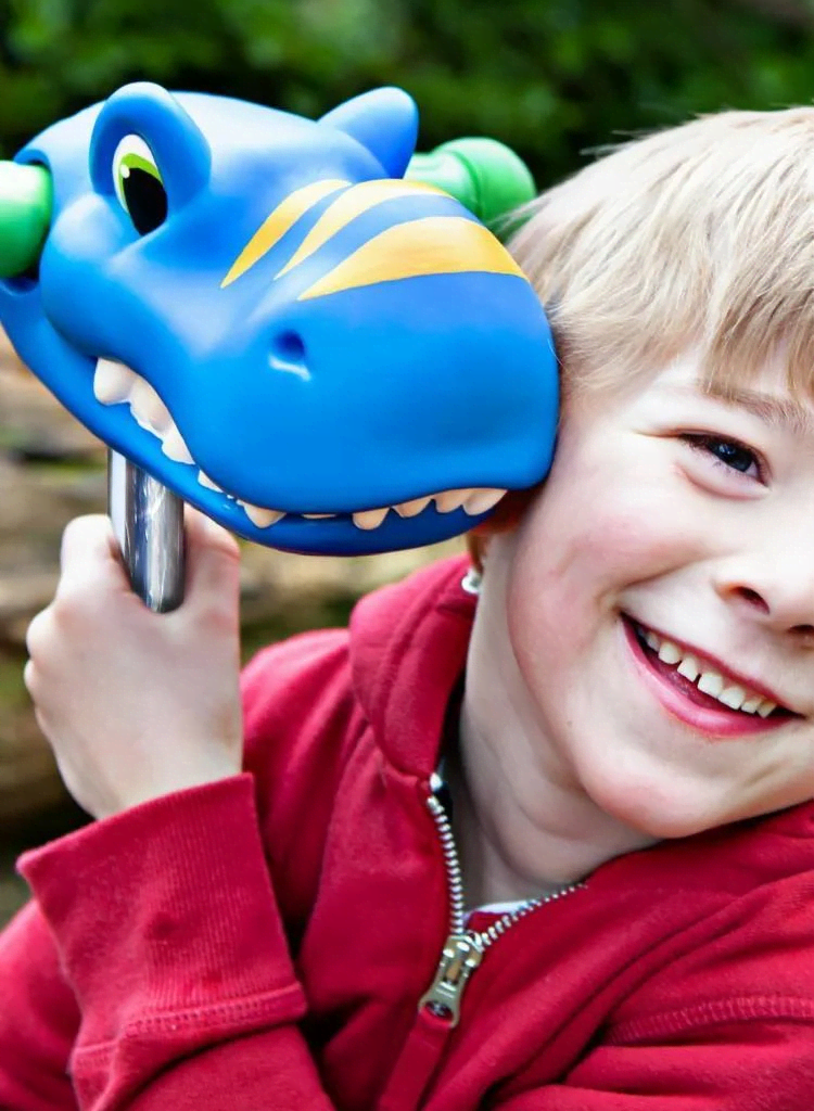 scootaheadz dino blauw