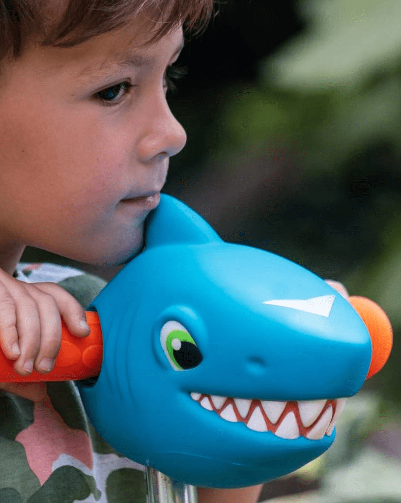 scootaheadz shark blauw