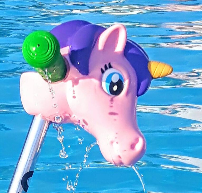 scootaheadz eenhoorn paars/roze