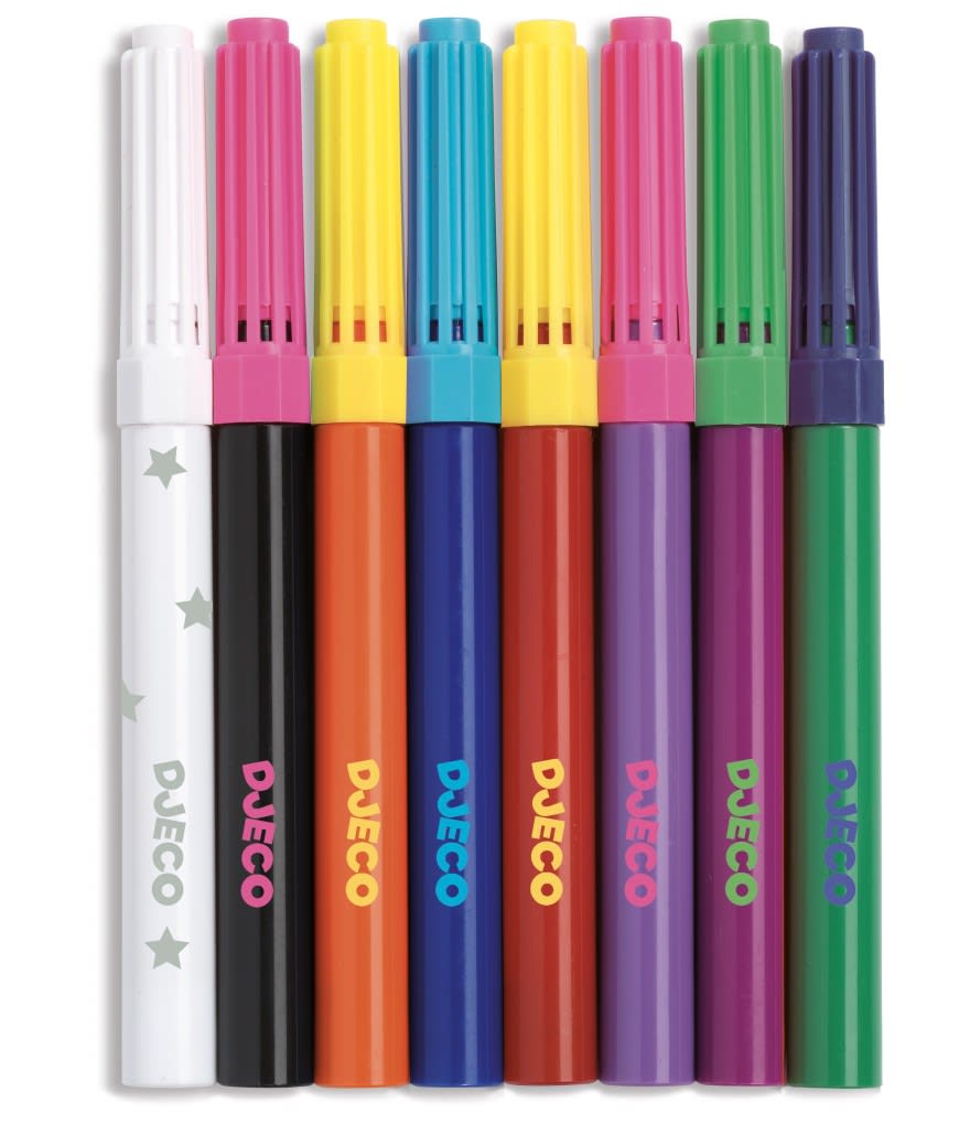 djeco 10 magische viltstiften