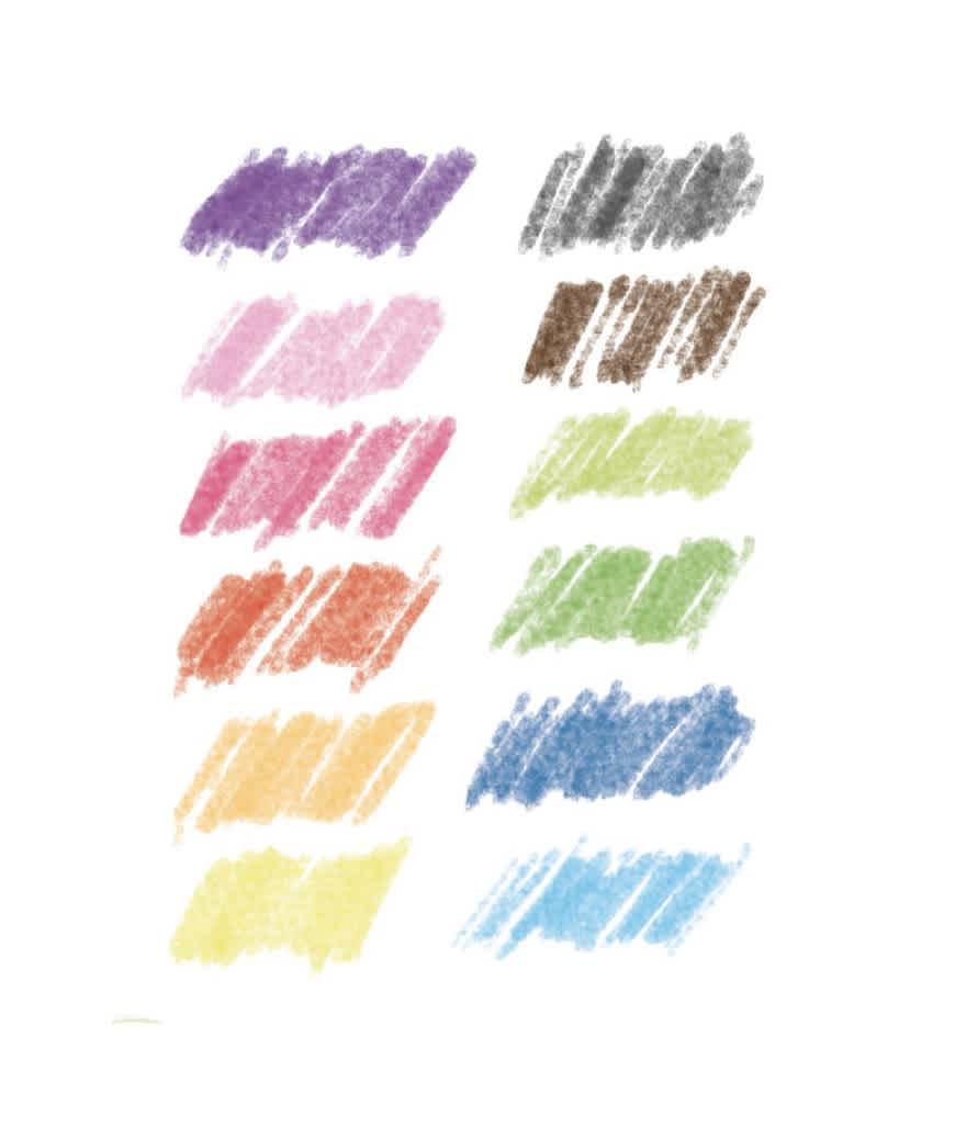 12 aquarel potloden