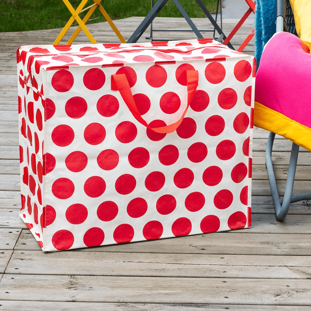 jumbo bag red on white spotlight