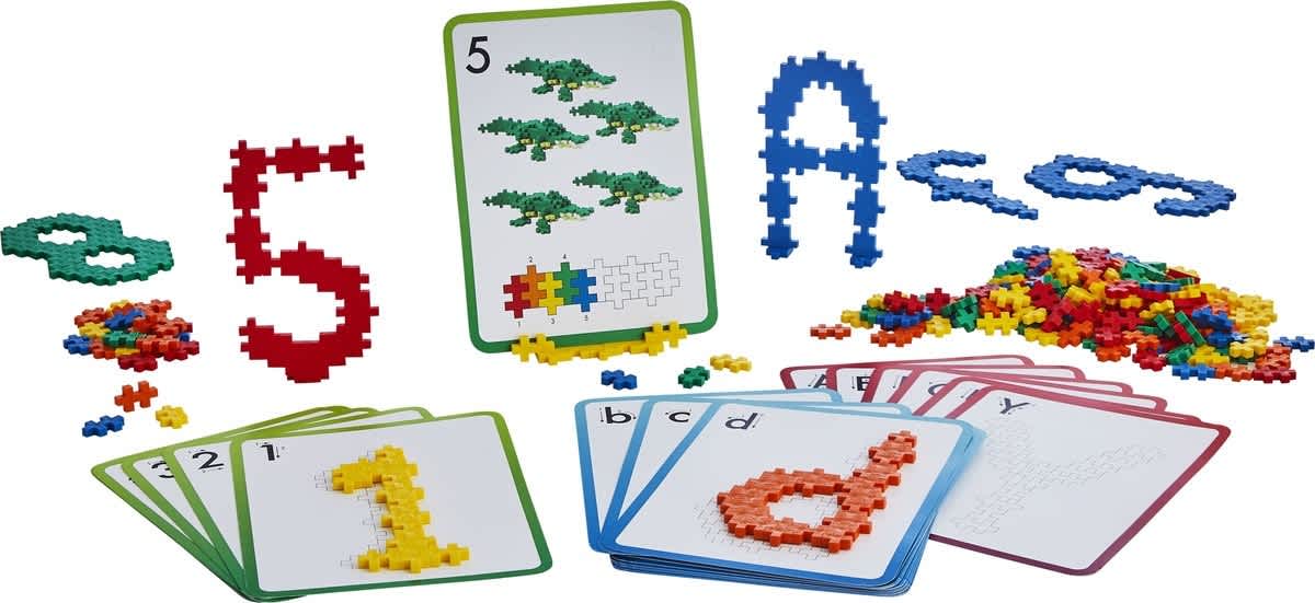 plus plus learn to build abc/123 600pc